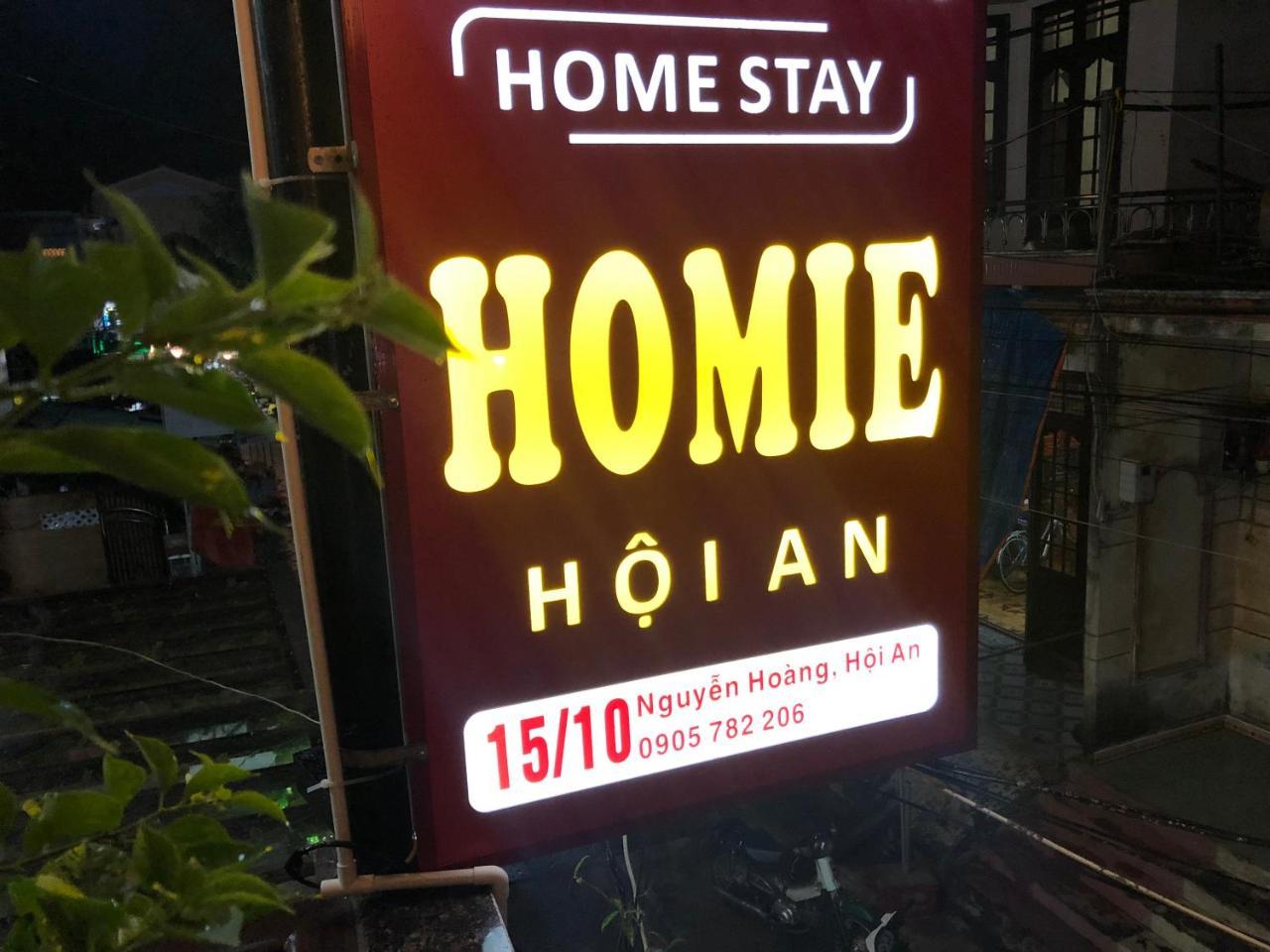 Homie Hoi An Hotel Eksteriør billede